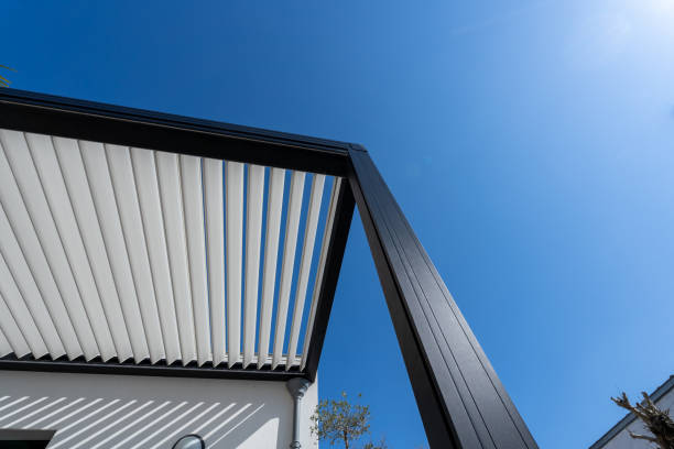 istock eco friendly bioclimatic aluminum pergola shade structure 1523149355