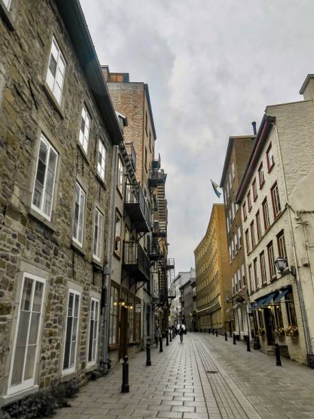 istock Quiet Street in Quebec 1523297229