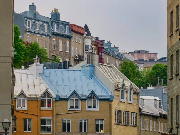 istock Charming Houses in Quebec 1523299337