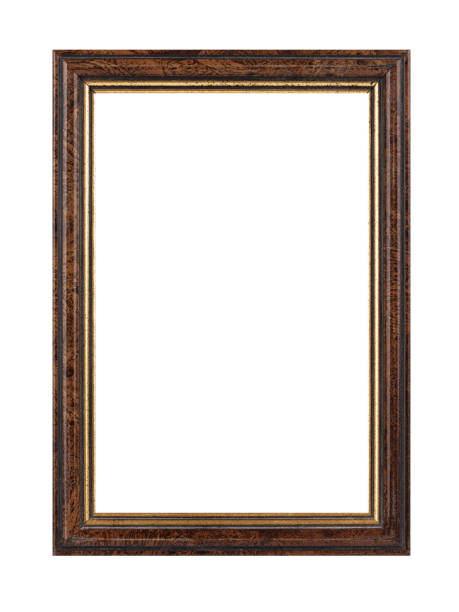 istock rectangular wooden frame for painting and photography isolated on a white background 1523364843