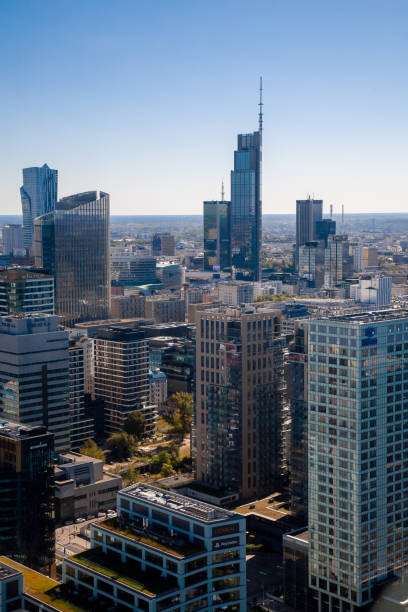 istock Skyscraper architecture city view business center 1523667181