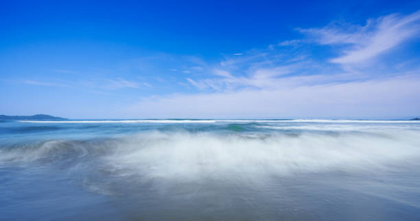 istock sea ​​waves on the sandy beach 1523889519