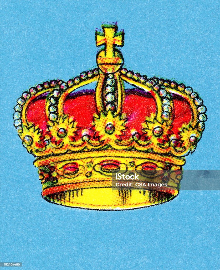 Ornement de couronne - Illustration de Autorité libre de droits