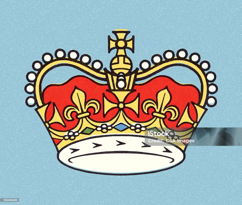 Corona reale - Illustrazione stock royalty-free di Corona reale