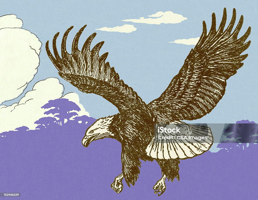 Eagle - Ilustración de stock de Águila libre de derechos