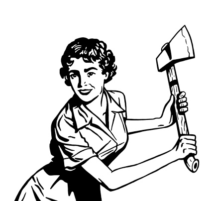 Woman With Axe