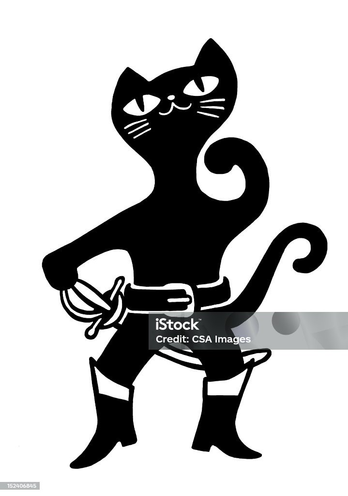 Puss In Boots Stock Vektor Art und mehr Bilder von Gestiefelter Kater ...