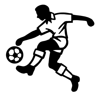 Man With Soccer Ball