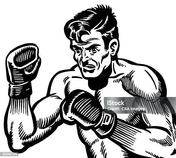 Man ボクシング - ボクシングのベクターアート素材や画像を多数ご用意 - ボクシング, 殴る, 男性のみ
