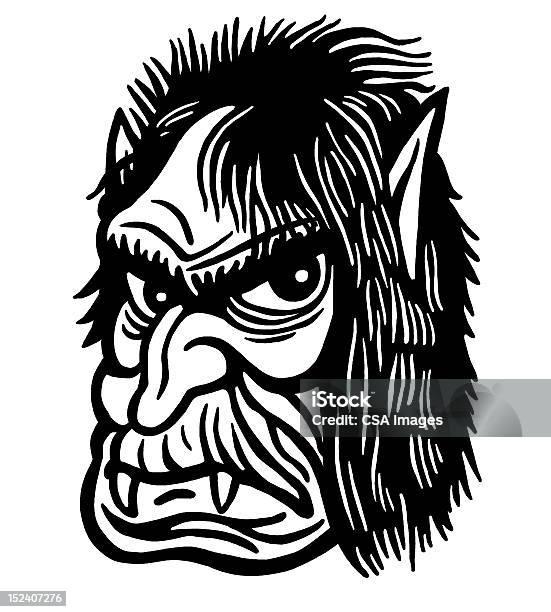 Ogre Stock Illustration - Download Image Now - Anger, Animal Themes, Attitude