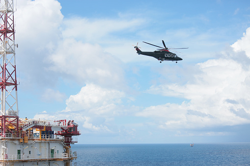 Kanagawa, Japan - May 30, 2021:Royal Australian Navy Sikorsky MH-60R Seahawk utility maritime helicopter.