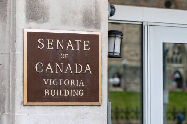 Senate of Canada, Victoria Building in Ottawa Ottawa, Canada - May 19, 2023: Senate of Canada Victoria Building coalition building stock pictures, royalty-free photos & images