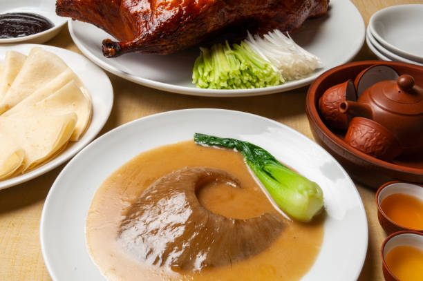 istock Peking duck and shark fin 1524349613