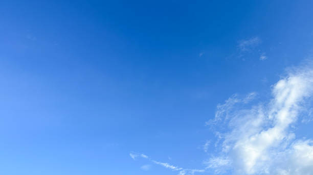 istock Blue gradient clouds summer beauty soft white background with clear clouds in sunshine calm bright winter weather vivid turquoise landscape in surroundings 1524464820
