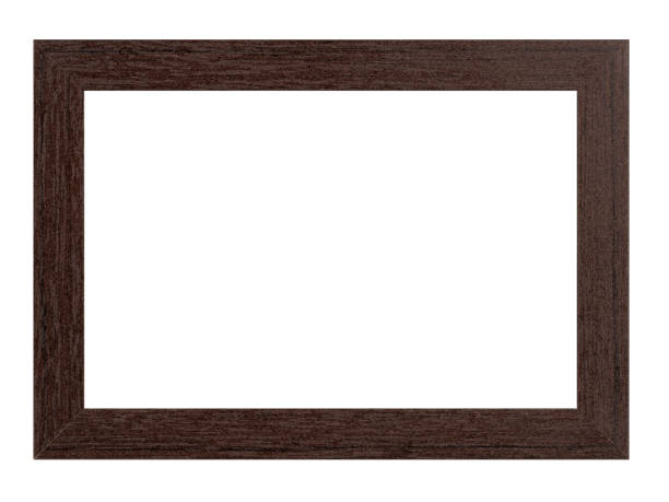 istock rectangular wooden frame for painting and photography isolated on a white background 1524492765