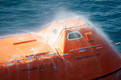 A lifeboat or life raft carried for emergency evacuation in the event of a disaster aboard a ship. Lifeboat is safety equipment in marine industry and offshore industry also for emergency case in sea.