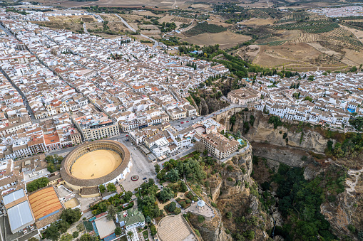 Ronda is a town in the Spanish province of Málaga. Ronda is known for its cliff-side location.