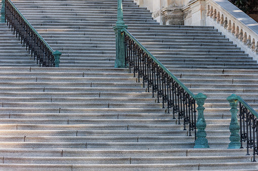 Stairs in Washington DC, USA.