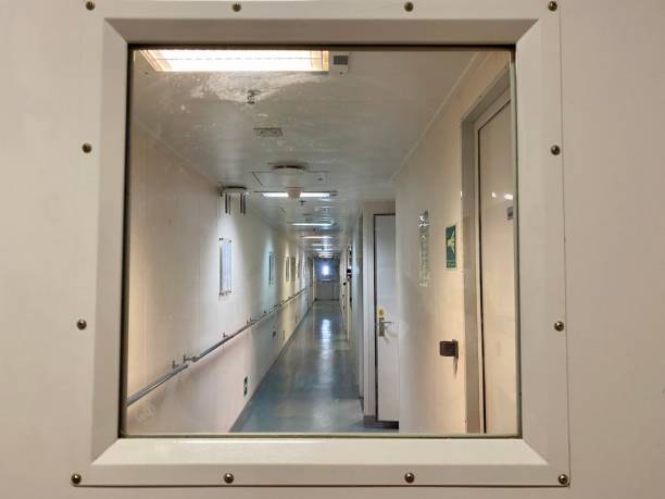 istock Window view of a gangway 1524719029