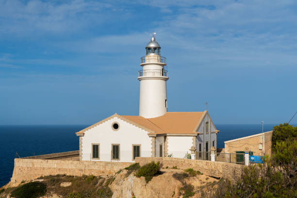 istock Lighthouse structure near the coast, Capdepera, Mallorca, Balearic Islands 1524749143