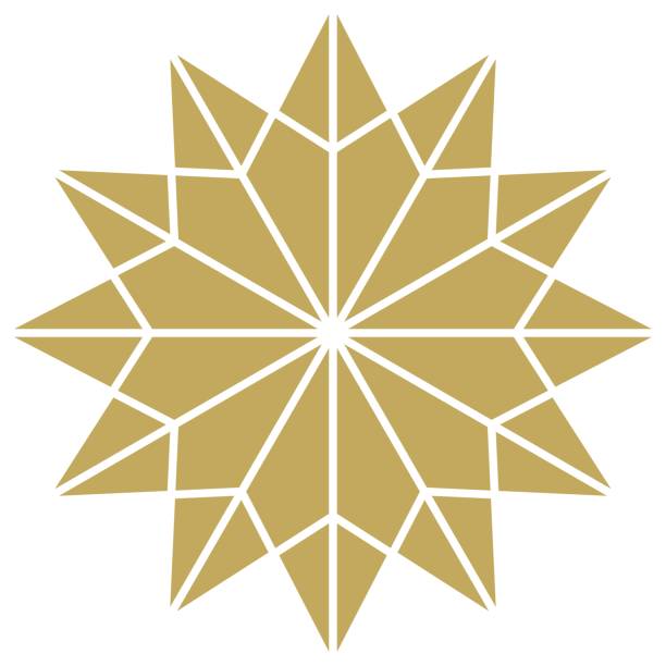 Christmas Star abstract vector in Gold. Isolated Background. Christmas Symbol for Jesus birth.
Useable for background, wall paper, invitation, calendar, greeting cards etc. sterne stock illustrations