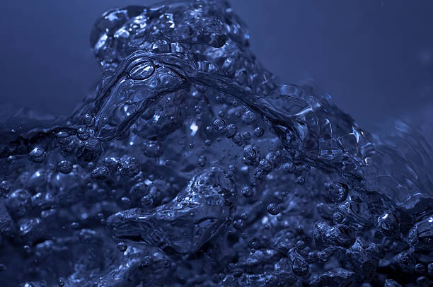 Abstract water bubbles / backgounds stock photo