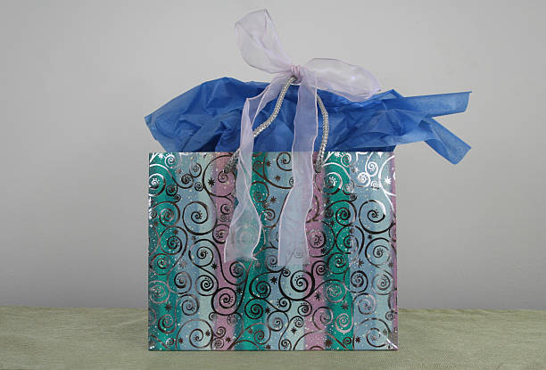 Gift Bag stock photo