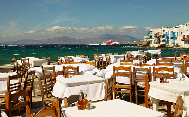 istock Taverna on Mykonos, Greece 152496191