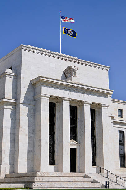 Federal Reserve building stock photo