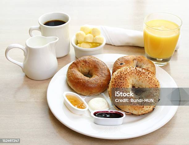 Breakfast Stock Photo - Download Image Now - Brioche, Coffee - Drink, No People