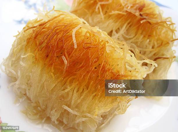 Kadayif Dessert Stock Photo - Download Image Now - Asian Food, Baked Pastry Item, Baklava