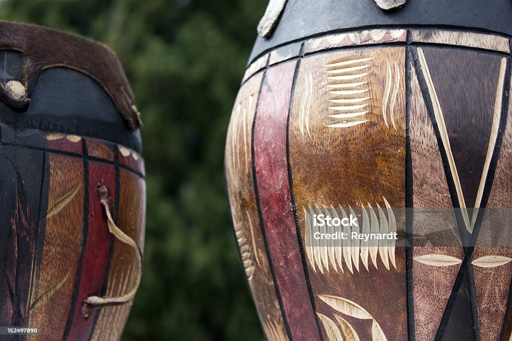 Tambores africano - Foto de stock de Arte tribal libre de derechos