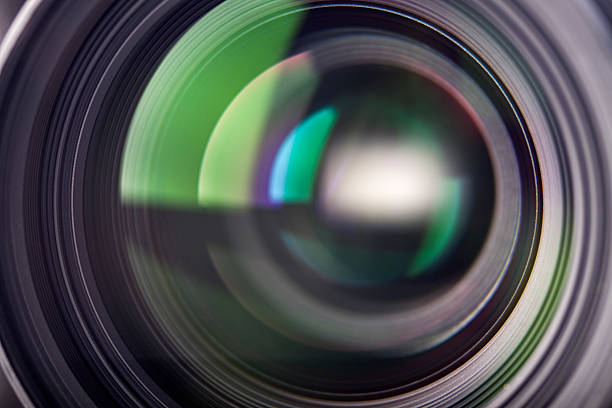 istock Close up of camera optical lens 152499084