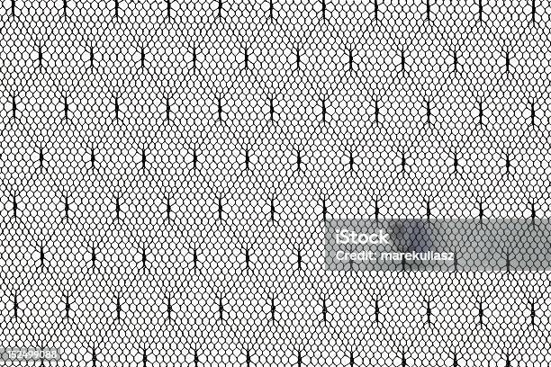 Schwarzer Spitze Stoff Muster Stockfoto und mehr Bilder von Abstrakt - Abstrakt, Bildhintergrund, Design