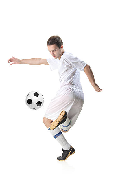 istock Football player with ball 152499621