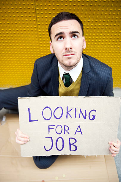 istock Businessman looking for a job 152499766