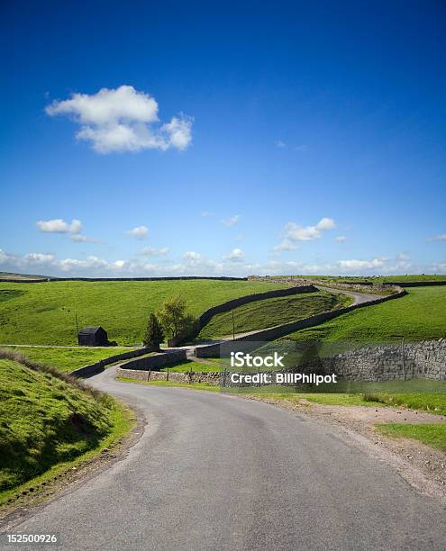 Tereny Działkowe Road - zdjęcia stockowe i więcej obrazów Park Narodowy Yorkshire Dales - Park Narodowy Yorkshire Dales, Anglia, Bez ludzi