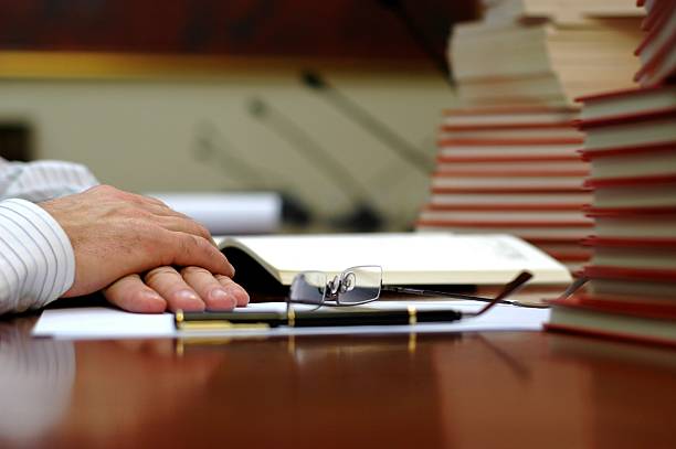 istock Hands of business manager 152500961