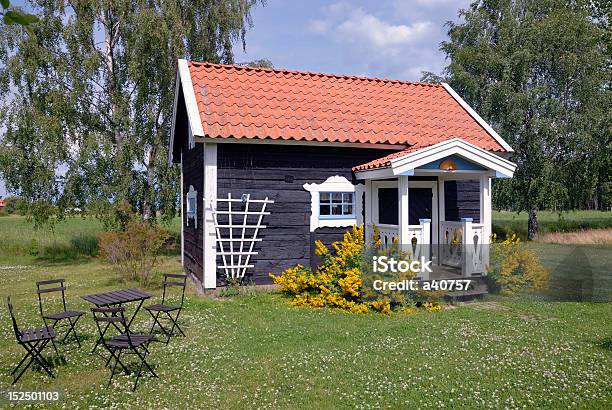 Summer House Stock Photo - Download Image Now - Log Cabin, Small, Architecture