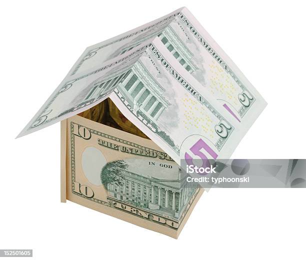 Hausgemachte Von Dollarnoten Stockfoto und mehr Bilder von Amerikanische Währung - Amerikanische Währung, Außenaufnahme von Gebäuden, Bankgeschäft