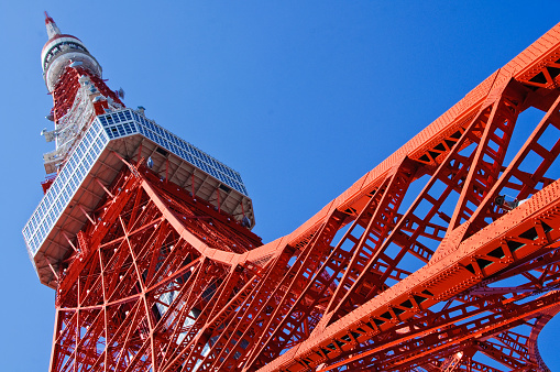 Tokyo Tower is a communications and observation tower located in Shiba Park, Minato, Tokyo, Japan. 