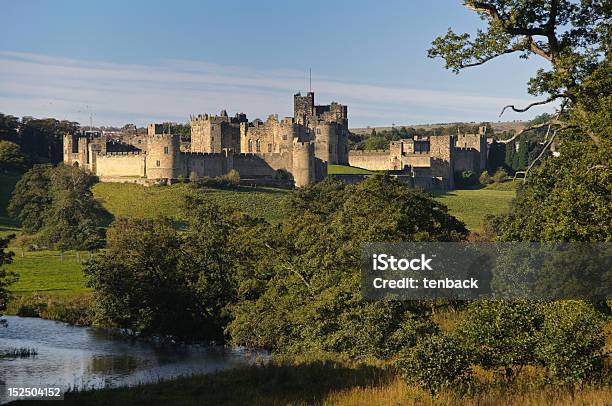 Castillo De Alnwick Bosque Del Foto de stock y más banco de imágenes de Castillo de Alnwick - Castillo de Alnwick, Aire libre, Arquitectura