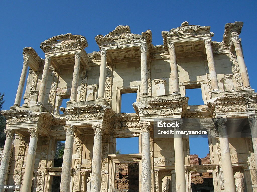 Библиотека Цельсия в Эфес, Турция - Стоковые фото Азия роялти-фри