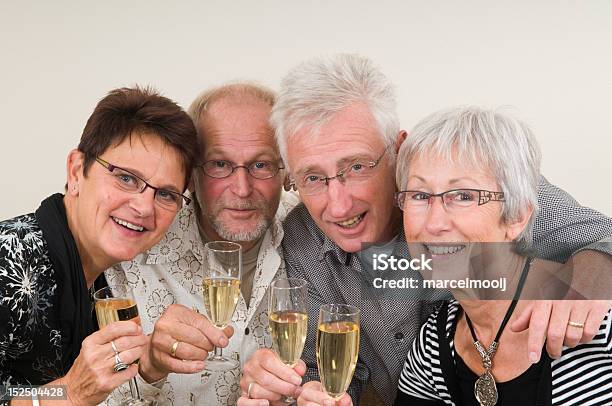 Happy New Year Stock Photo - Download Image Now - New Year's Eve, Party - Social Event, Senior Adult