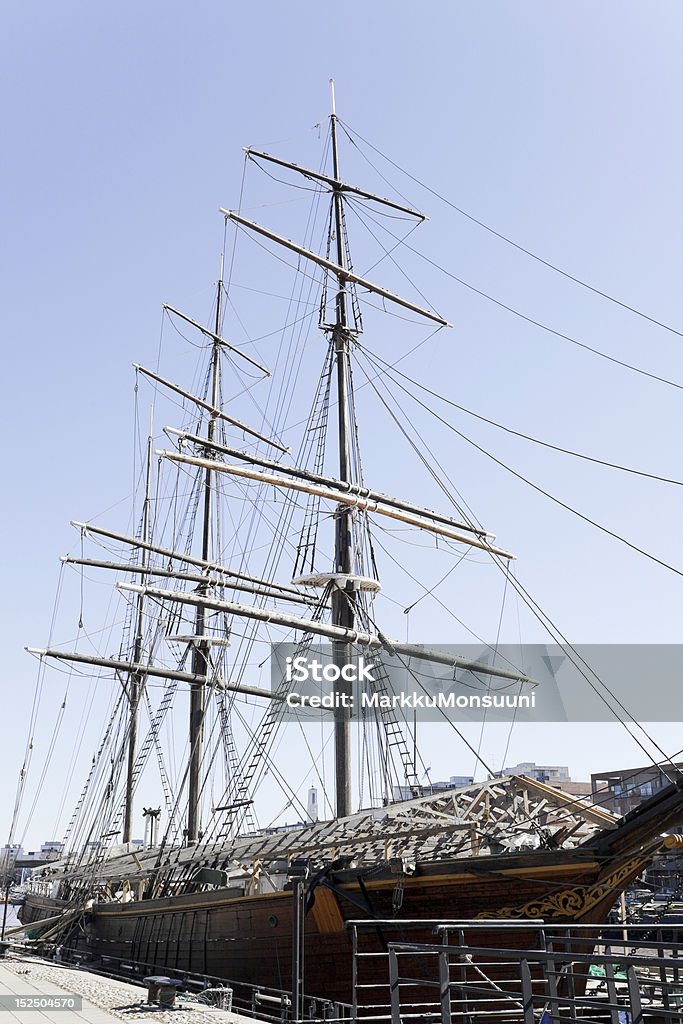 Velho Barco à Vela - Royalty-free Turku Foto de stock