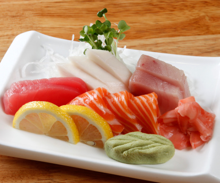 Japanese style Sashimi combo