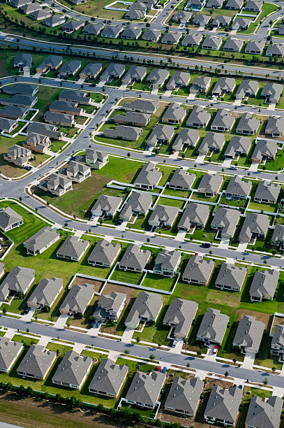 istock Aerial home housing development community images 152505984