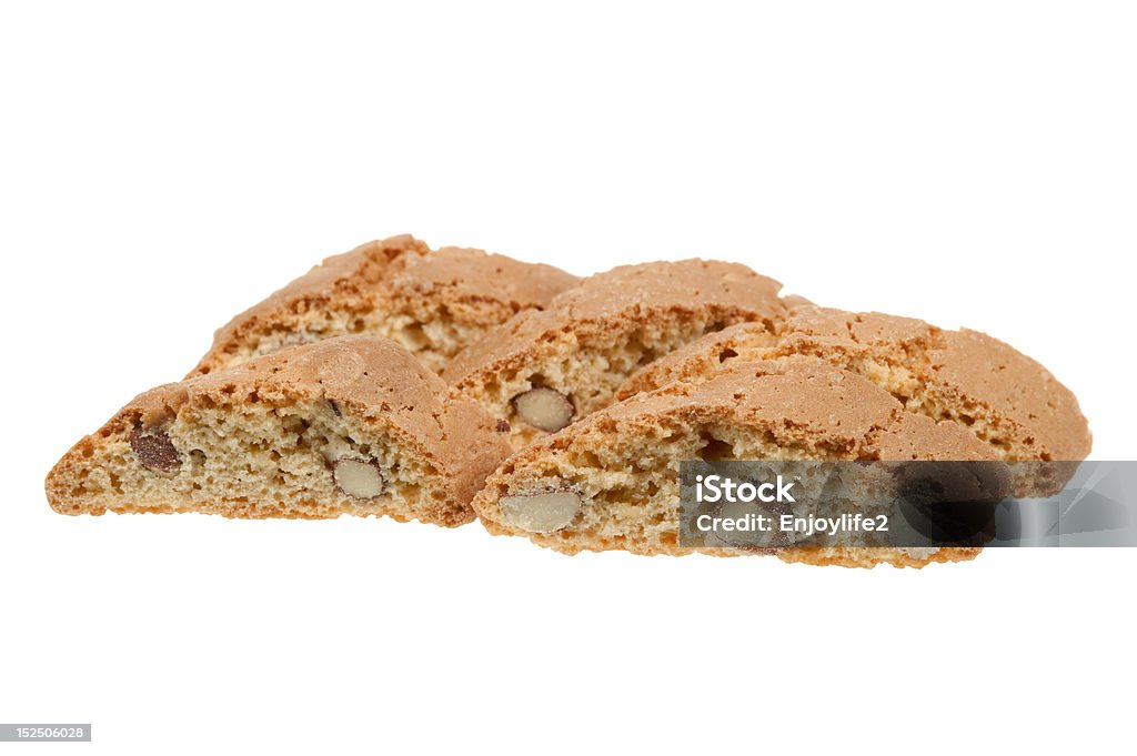 Italiano original crocante de amêndoas e biscoitos - Foto de stock de Amêndoa royalty-free