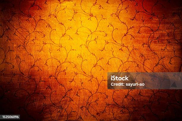 Grunge Sfondo Texture Vintage - Fotografie stock e altre immagini di Album di ritagli - Album di ritagli, Antico - Vecchio stile, Arancione