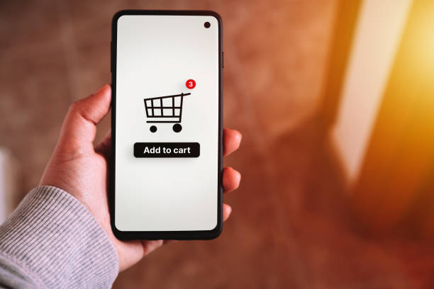 istock Woman use smartphone for shopping online. 1525062954